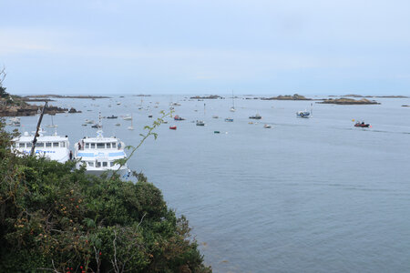 2023 09 16 Granville et les Iles Chausey, IMG_5730 L’embarcadère de Chausey et le Sund